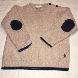 Jojo Maman Bebe cable sweater 4-5 years